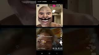 bob the drag queen & peppermint - rpdr usa queens - instagram live - thursday, 24 march 2022