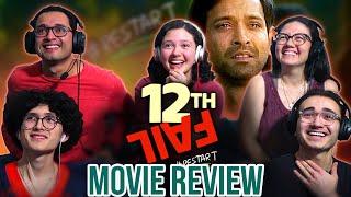 This is our Restart after getting blocked | 12TH FAIL REVIEW | MaJeliv India