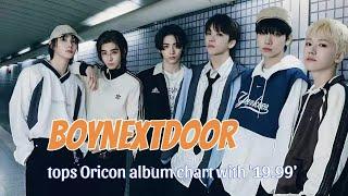 BOYNEXTDOOR tops Oricon album chart with '19.99'