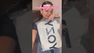 Yozy clothing haul #vlog #clothes #fashion