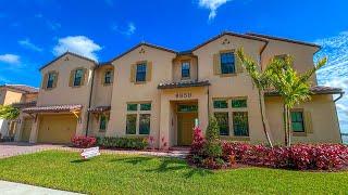 JAW-DROPPING PARKLAND FLORIDA NEW CONSTRUCTION HOME TOUR ON A MASSIVE LAKE! LUXURY REAL ESTATE