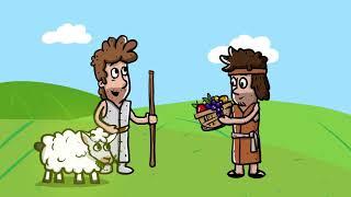 Los hermanos Caín y Abel  | Historia de la Biblia | Mi primera biblia | 03