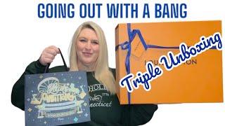 TRIPLE LV UNBOXING! GOING OUT WITH A BANG FT THE SPEEDY 30 CRAFTY BAG!