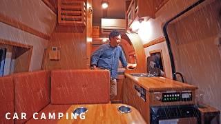 Heavy rain car camping! Used camper Purchase Journey. US$40k /10yo/62kmi [2N3D]