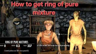 How to get the Ring of pure mixture - Skyrim #skyrimspecialedition