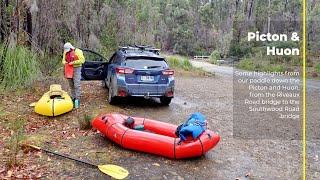 Packrafting the Picton and Huon Rivers in Tasmania