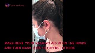 How to Wear Hearing Aids with a Mask