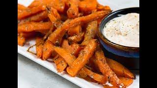 Любимите ми сладки картофи на фурна/Oven Baked Sweet Potato Fries