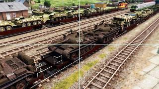 Ukrainian SOF Ambush Russian Cargo Train Loaded with FPV Drones and Missiles