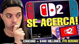 ÚLTIMA HORA de Nintendo SWITCH 2: REVELACIÓN y 2 MODELOS?!  CONCORD ¡Polemica del AÑO!