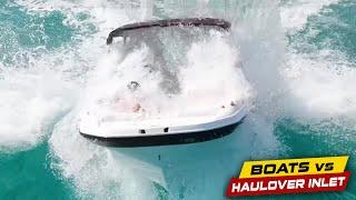 Taking On Water! | Boats vs Haulover Inlet