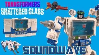 Transformers Shattered Glass Soundwave Review