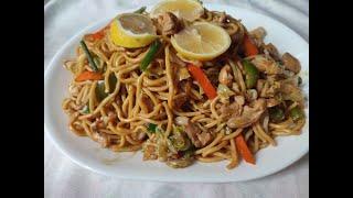 ANG SARAP NITO (CHICKEN LO MIEN/CHICKEN STIR FRY NOODLES)