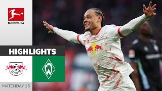 Xavi With Perfect Comeback! | RB Leipzig - SV Werder Bremen | Highlights | MD 16 – Bundesliga 24/25