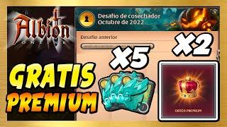 Gana PREMIUM en el SORTEO DESAFÍO DE COSECHADOR [2022] en ALBION ONLINE