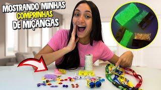 MOSTRANDO MINHAS COMPRINHAS DE MIÇANGAS | O MUNDO DE LARISSA