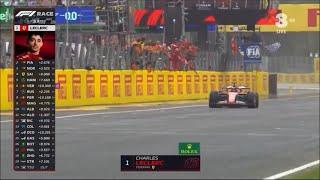 Italian commentators react to Leclerc's victory in Monza ! 