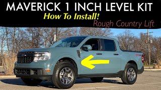 FORD MAVERICK 1 INCH LEVEL KIT INSTALL HOW TO