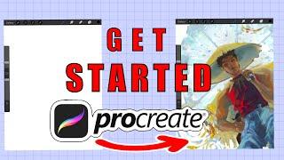 BEGINNER ESSENTIALS TO PROCREATE| How to Get Started on Procreate!