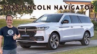 Is the 2025 Lincoln Navigator the BEST new full size luxury SUV?