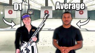 D1 vs Average Rifle Shooter