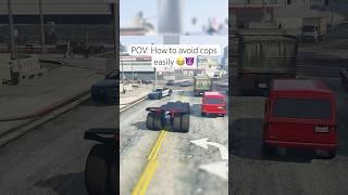 how to avoid the cops in gta 5  #gtaviral #gtaonline #gta5online #gtacars #gta5 #race