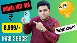 Infinix HOT 40i Unboxing and Review  256 GB Storage , 5000mAh Battery  With Reverse Charging 8999*