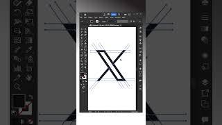 Let's Create 'X' Logo in Illustrator️