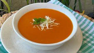 RESTAURANT STYLE Perfect TOMATO SOUP Recipe in 10 Minutes