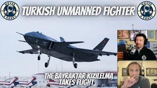 Turkish Unmanned Fighter - First Flight