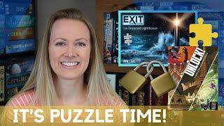 My Locked Room Games Experience | UNLOCK: Timeless Adventures & EXIT: The Deserted Lighthouse