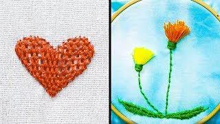 18 ASTUCES DE BRODERIE FACILES POUR LES ENFANTS