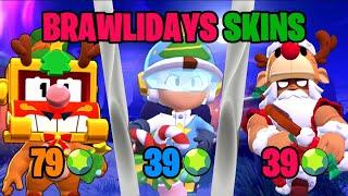 All Returning Brawlidays Skins And Their Prices in Brawl Stars (Brawlidays 2024)