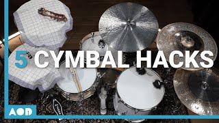 5 Simple Hacks To Modify Your Cymbal Sound | Finding Your Own Drum Sound