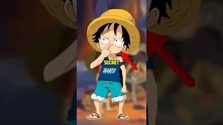 Never tell secret with Luffy 