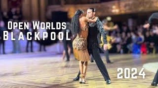 Giuseppe & Dasha, Nino & Andra I The Open Worlds Quarter Final I Rumba Blackpool I 2024