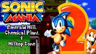 Sonic Mania Mods | 3 Sonic the Hedgehog 2 Zones (Emerald Hill, Chemical Plant, and Hilltop Zone)