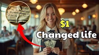 Billionaire Leaves a $1 Bill—What This Waitress Does Next Will SHOCK You! | Moral Stories