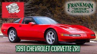 1991 Corvette ZR-1 | The 375HP ‘King of the Hill’ LISTEN TO THAT EXHAUST - Frankman Motor Company