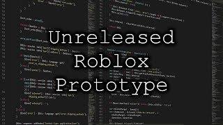 "Unreleased Roblox Prototype" Roblox Creepypasta