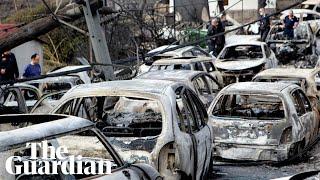 Greece fires: state of emergency declared as deadly blazes rage