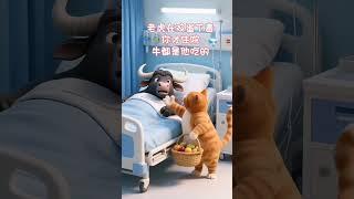 Black buffalo bullies fat orange cat and the ending #cat #aicat #fatcat #orangecat #animals