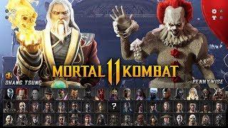 MORTAL KOMBAT 11 - Full Character Roster Wishlist (40 Fighters w/ DLC Guest Characters)