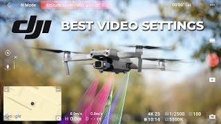 DJI Air 2S Best Video Settings To Get UNBELIEVABLE shots