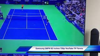 Samsung 2018 QLED Q6FN 82 inches 4K HDR vs 720p Sports