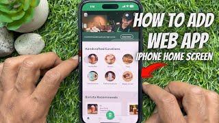 How to Add a Web App to Your iPhone Home Screen