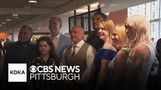 Former Steelers return to Pittsburgh to raise money for cancer research