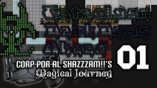 Cataclysm: DDA -- Corp-Por-al Shazzzam!!'s Magical Journey -- Ep 01: The mall provides.