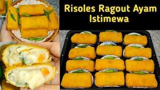 Resep Risoles Ragout Ayam Yang Enak Banget, Gurih Dan Lembut | Rasanya Istimewa Untuk Ide Jualan