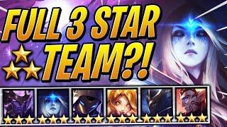 My ENTIRE TEAM is 3 STARRED! ⭐⭐⭐ Hyper Roll Protector! | TFT Set 3 | Teamfight Tactics Galaxies